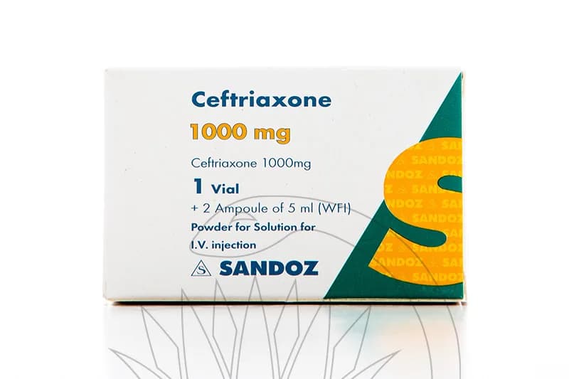 Ceftriaxone (Sandoz) 1Gm 1 Vial Iv
