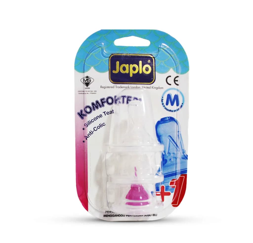 JAPLO KOMFORTER TEAT(M) 4-7M 3P-SC102KM