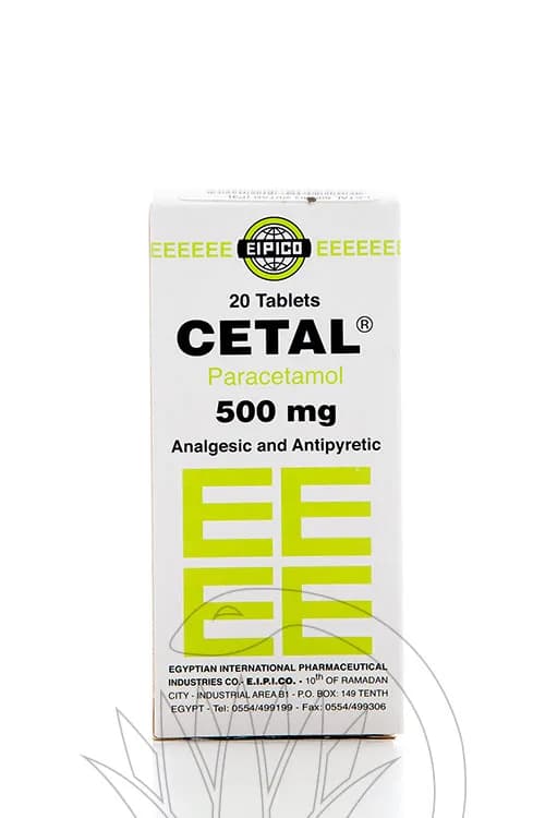 Cetal 500Mg 20 Tablets