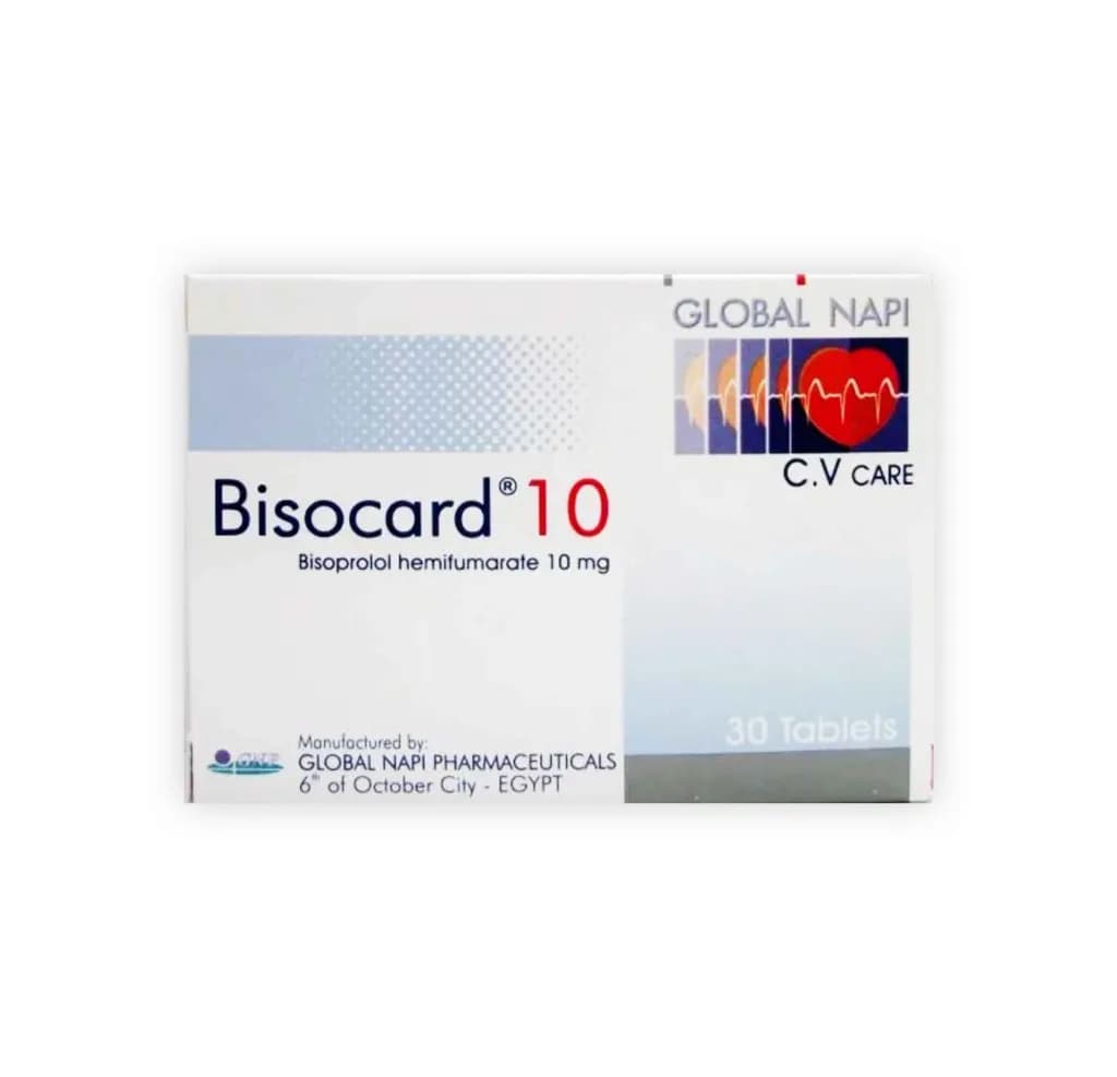Bisocard 10Mg 30 Tablets