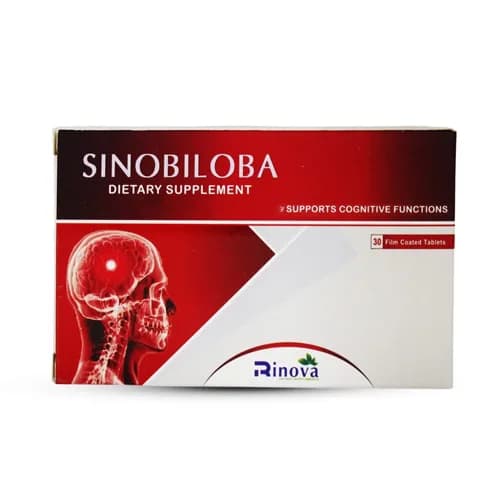 Sinobiloba Dietary Supplement 30 Film Coated Tablets