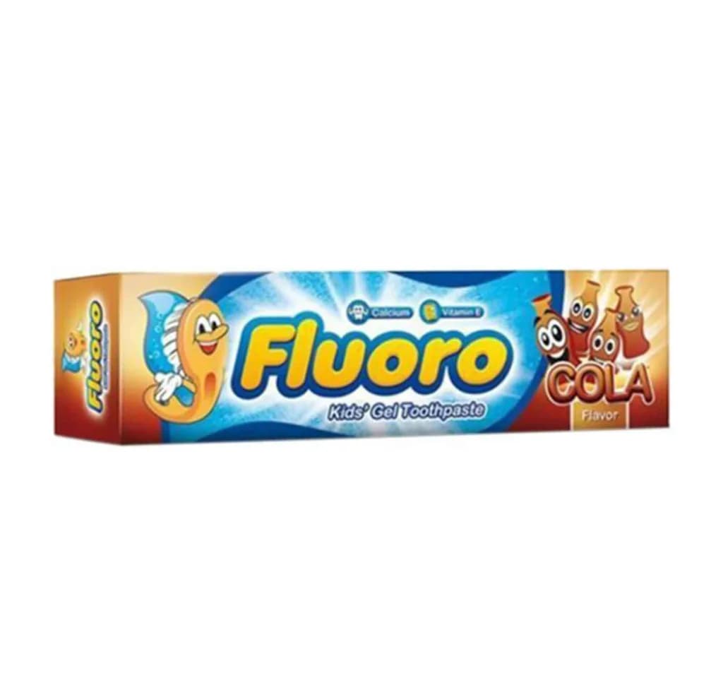 Fluoro T.Paste Kids Cola Flavor 50Gm