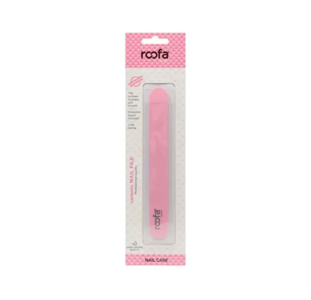 Roofa Nail File Ceramic W/Case - 039Nc