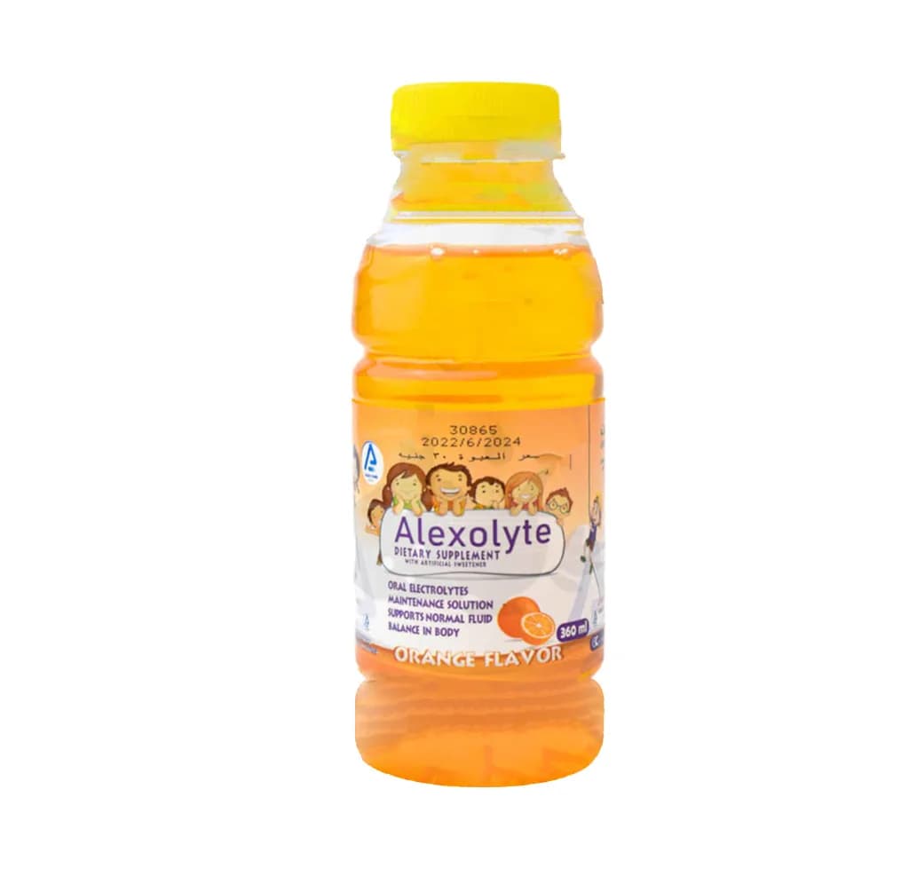 ALEXOLYTE ORAL SOLUTION ORANGE 360ML