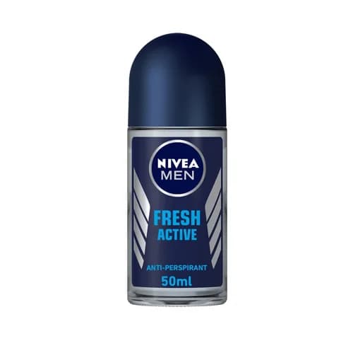Nivea Men Fresh Active Anti-perspirant Deodorant Roll-On 50ml - 15% Offer