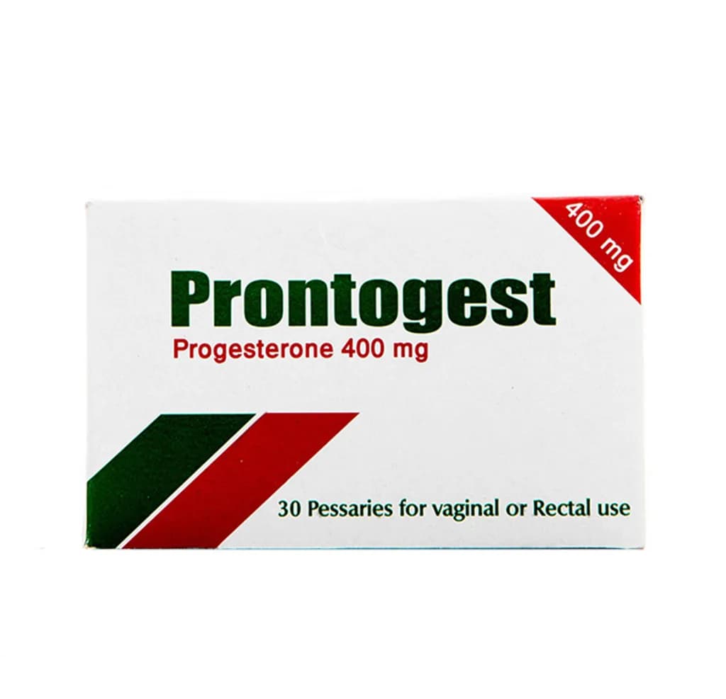 Prontogest 400Mg 30 Vaginal Suppositories
