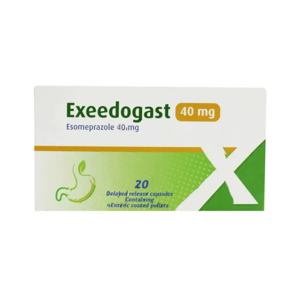 Exeedogast 40Mg 20 Enteric Coated Tablets
