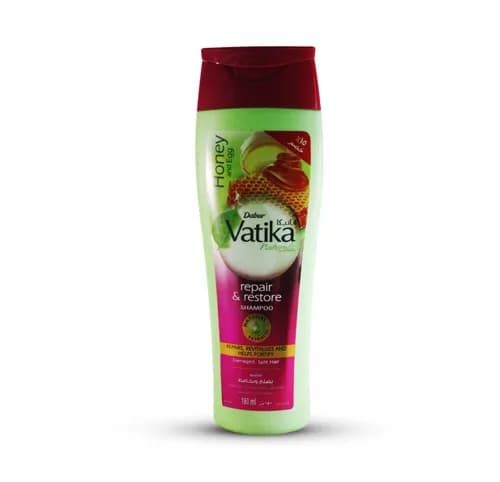 Vatika Naturals ( Repair & Restore ) Honey and Egg Shampoo 180ml - 15% Offer