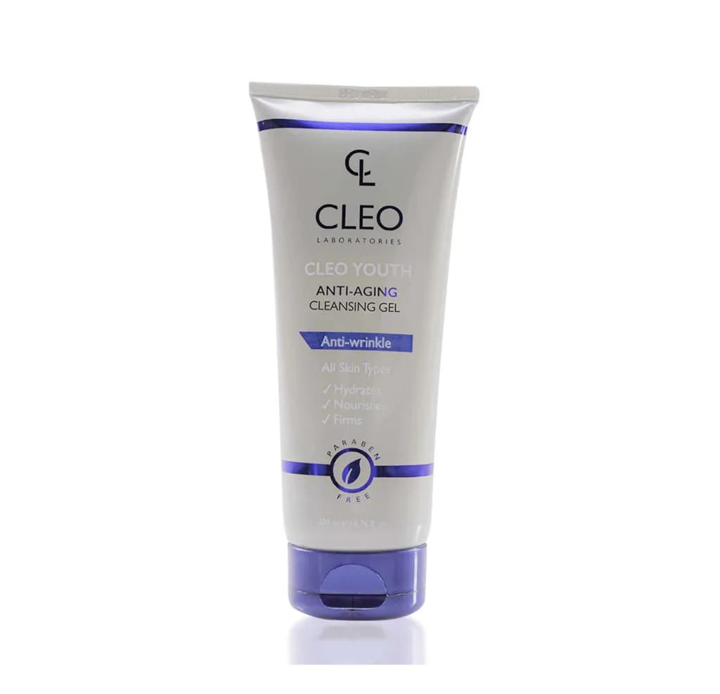 Cleo Youth Hyaloronic Acid Cleansing Anti Aging Gel 125ml
